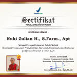 Sertifikat Yanblik TW 1 th24
